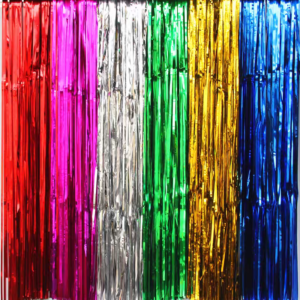 Matallic Tinsel Curtain